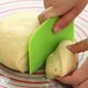 thumbnail image 3 of Dough Scraper Bowl Scraper Bread Cream Cake Pizza Cutter Cake Scraper Food Grade Not Sticky Flexible Cake Cream Spatula Dough Cutter Kitchen Gadget Accessories for Pastries Green, 3 of 5