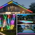 thumbnail image 3 of Tiras Led Solar Exterior 20m Rgb 200w Ip65 Impermeable Rgb, 3 of 8