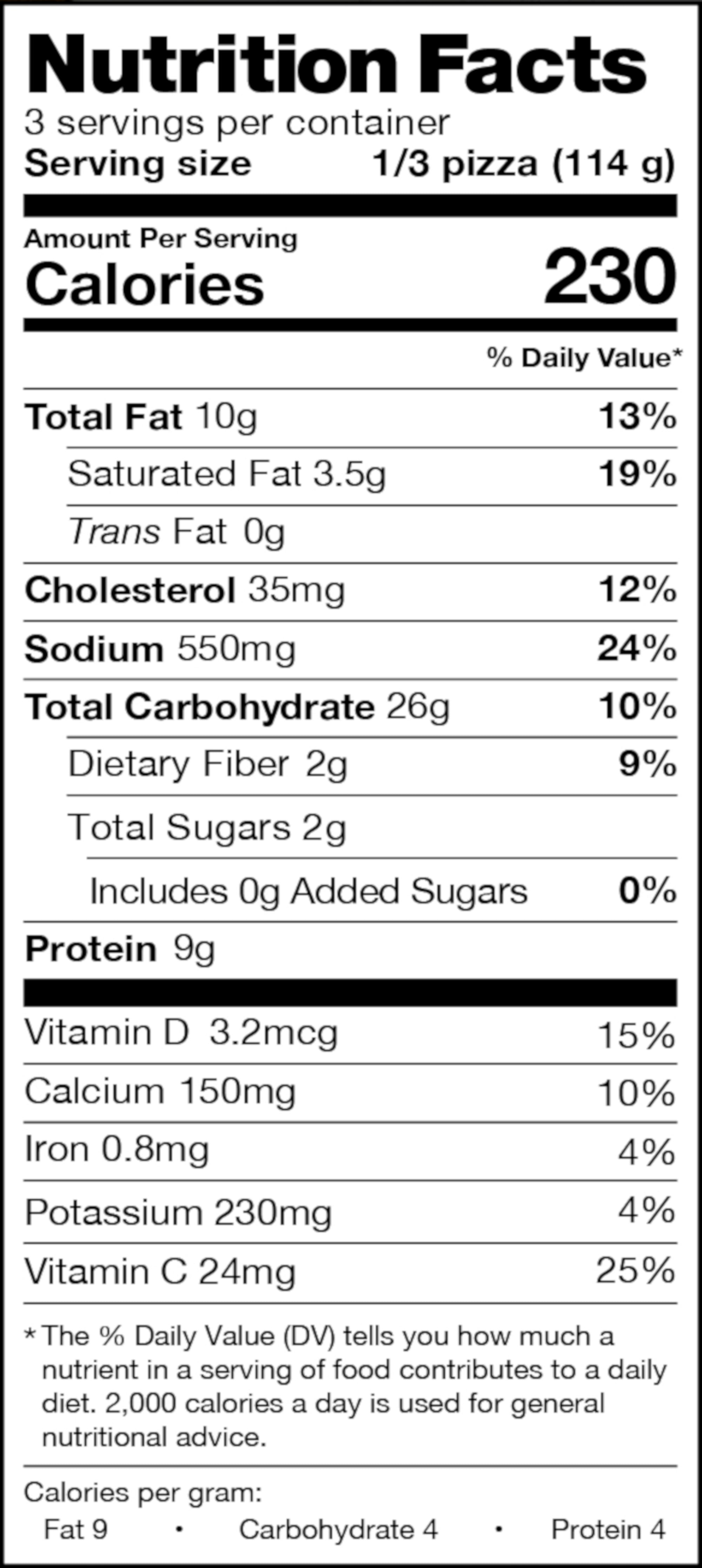 CAULIPOWER 10 in. Gluten Free Cauliflower Turkey Pepperoni Pizza, 11.3 oz. (Frozen)
