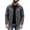 Dark Gray, variant on Mens Jacket Fleece Lined Zip-up Long Sleeve Jacket Fall Winter Warm Casual Athletic Sweatshirts with 2 Zip Pockets