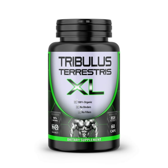 Tribulus Terrestris 7500mg Extract 96% Saponins Workout Supplement