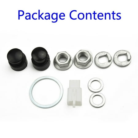 

FANJIE E-bike Hub Motor Screw M12/M14 lock nut /lock washer /spacer /nut cover M12 rear