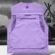 thumbnail image 5 of Ceisia Men's Loose Fit Outdoor Utility Vest Multi-Pocket Breathable Mesh Lining V-Neck Fishing Hiking Volunteer Waistcoat Gifts Watermelon Red 2X, 5 of 6