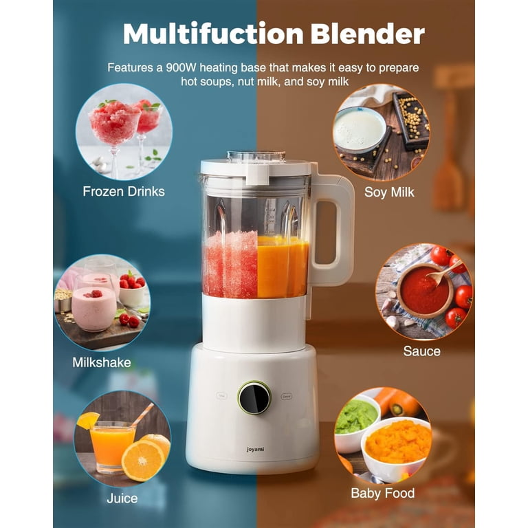 JOYAMI Countertop Food Blender, Hot Soup Maker, Mijia App Control