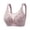 Purple, variant on LOVZFMLL Bras for Women Women's Plus Size Printed Collection Accessory Breast Gathering Thin Strapless Style Bra Gold 3XL/44/100