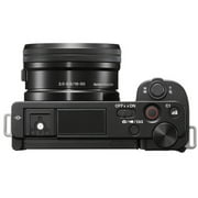 Sony ZV-E10 Mirrorless Camera with 16-50mm Lens + 64GB Memory + Case+ Steady Grip Pod + Filters + 2X Batteries + More (30pc Bundle) (International Version)