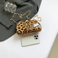 thumbnail image 4 of Bolso Noche Leopardo Hombro Con Cadena para Mujer Mano Fiesta Graduación() Amarillo, 4 of 9