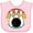 AD-Pink, variant on Inktastic Bowling Pins Ball Bowler Retro Sunset Boys or Girls Baby Bib