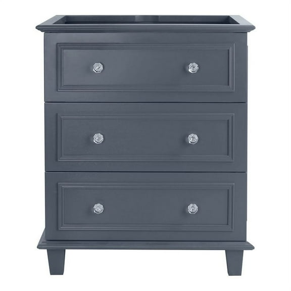 Luna - 30 - Maple Grey Cabinet