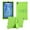 Green, variant on ShellTech Case for Walmart Onn 7 inch Tablet 2024 Model (100135924), Kids Friendly Soft Silicone Adjustable Stand Cover for Onn 7 inch Gen 4 2024 Tablet Case,Rainbow