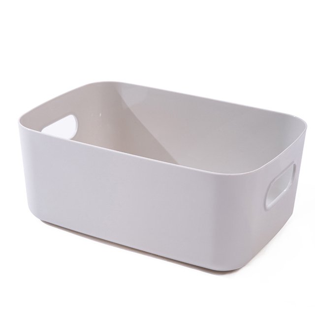 Caja de almacenamiento cosmética de escritorio de cuatro colores mediana de los artículos diversos de la caja de almacenamiento de los pp