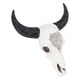 thumbnail image 4 of Decoración de pared Longhorn pulida pintada a mano, superficie firme, decoración de calavera de toro para decoración de fondo, 4 of 5