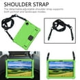 thumbnail image 3 of Case for Samsung Galaxy Tab A9+ / Tab A9 Plus 11 inch 2023 Model (SM-X210/X216/X218) Lightweight Contrast Color Cover With Wrist Chain and Shoulder Strap, 3 of 6