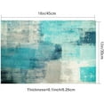 thumbnail image 5 of Turquoise and Grey Modern Art Placemats Set of 4 Teal Placemats Heat Resistant Non-Slip Dining Placemats Washable Table Mats for Home Kitchen Décor, 5 of 5