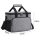 thumbnail image 1 of Bolsa de aislamiento, bolsa de picnic de tela oxford impermeable, bolsa de hielo para exteriores, bolsa de aislamiento portátil engrosada, 1 of 4