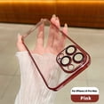 thumbnail image 1 of Luxury Electroplated Glitter Phone Case For IPhone 11 15 12 13 14 Pro Max Protective Shell Clear Transparent Shockproof Cover LZ, 1 of 6