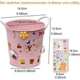 thumbnail image 2 of Portalápices ZHAOCHENG Hierro Rosa Creativo Gran Capacidad Con Pegatinas Empuñadura Resistente Duradero Para Niños Estudiantes, 2 of 5