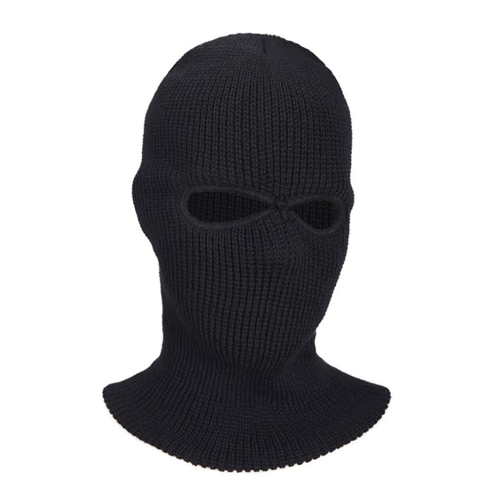 Face Mask Ski Mask Winter Cap 3 Hole Balaclava Beanie Hat Hood Tactical Warm Men 