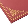 thumbnail image 5 of Best Paper Greetings Certificate Holders with Gold Foil Border, 12 Piece, Burgundy, 5 of 8