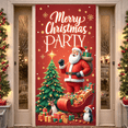 thumbnail image 4 of Colorful Design Merry Christmas Tree Banners Holiday Decoration for Christmas Party Indoor Celebration, 4 of 9