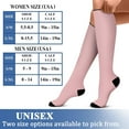 thumbnail image 4 of 3 Pairs Compression Socks for Women & Men Circulation 15-20 mmHg is Best Support for Athletic Running Cycling, 4 of 6