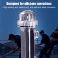 thumbnail image 6 of Boat Flares Coast Guard Approved Marine Solar Powered Auto Light Control Warning Light Waterproof Emergency Signals for Fishing Nets Buoys Boats and Maritime Use, 6 of 8
