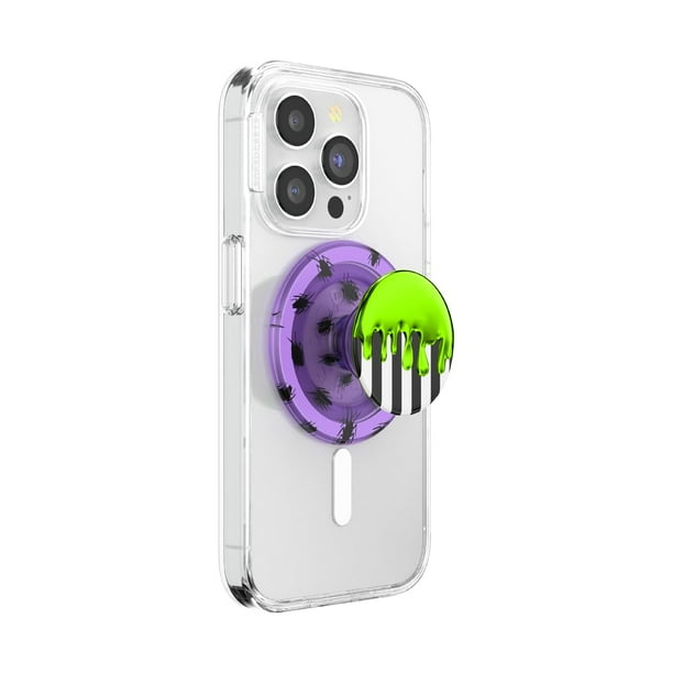 Soporte para teléfono PopSockets, redondo, compatible con MagSafe, Beetlejuice