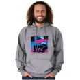 thumbnail image 5 of Vaporwave Aesthetic NASA Astronaut Hoodie Sweatshirt Women Men Brisco Brands S, 5 of 6