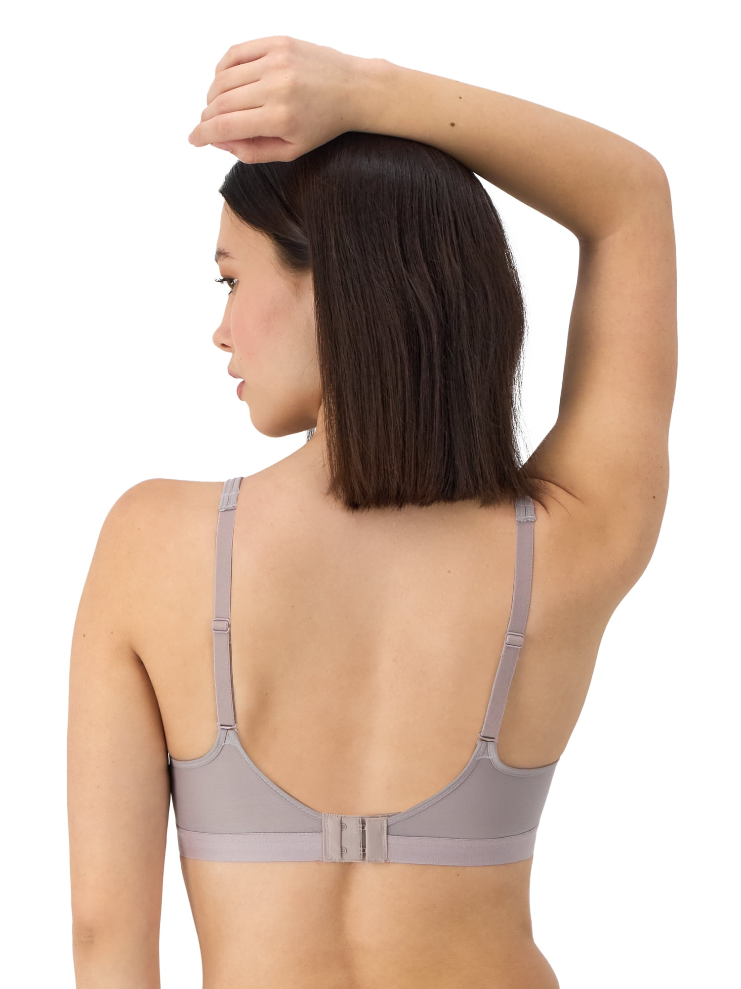 Hanes Womens Wireless T-Shirt Bra, Cooling Comfort Convertible Bra, Moisture-Wicking