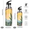 thumbnail image 2 of Yayeee 20oz Insulated Water Bottle Double Wall Stainless Steel with Flip Straw Lid, Boho Plants, 2 of 7
