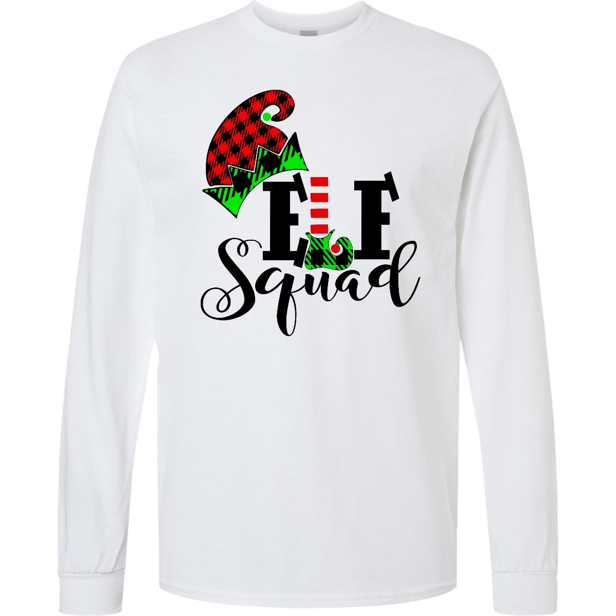 Inktastic Cute Elf Squad Long Sleeve T-Shirt