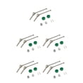 thumbnail image 3 of Xingzhi Front Drive Shaft Coupler 1:12 Remote Control Car Upgrade Parts Repair Green 5Set, 3 of 6