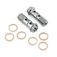 thumbnail image 2 of Titanium Double Banjo Bolt Front Brake Master Cylinder M10x(1.00mm) Race Spec Pack x2, 2 of 6