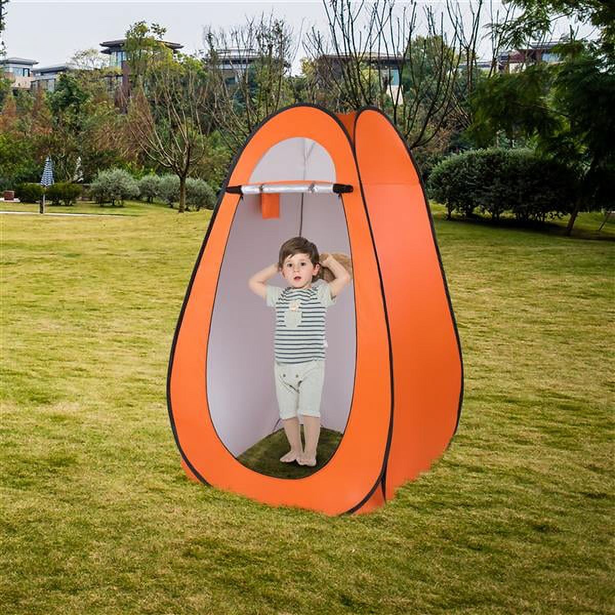 Goorabbit Shower Tents For Camping Pop-Up Privacy TentPortable Shower Tent Outdoor Camp Bathroom Changing Dressing Room Instant Privacy Shelters for Hiking Beach Picnic Fishing Potty - image 4 of 11