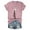 Pink, variant on Ladies T Shirts Casual Independence Day Print Vest Round Neck Tank Sleeveless Elastic Tops Shirts Women Trendy White S