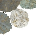 thumbnail image 6 of LuxenHome Multi-Color Metal Flowers Modern Wall Decoration for Bedroom, Living Room, Dining Room, 6 of 8