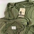 thumbnail image 5 of SOFTIVA Men's round neck plain soft casual long sleeved shirt shirts (L), 5 of 11
