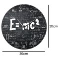 thumbnail image 2 of Reloj de pared con fórmula matemática de la relatividad, regalo para profesores de física y científicos, decoración para aulas escolares, 2 of 5