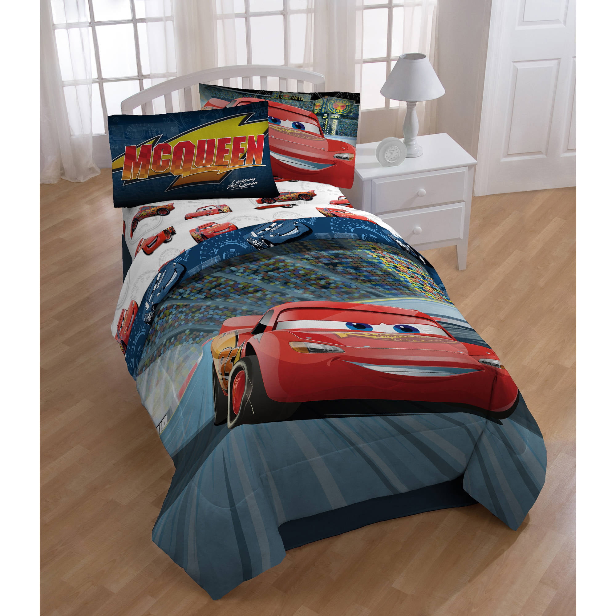 cars 3 bedding queen size
