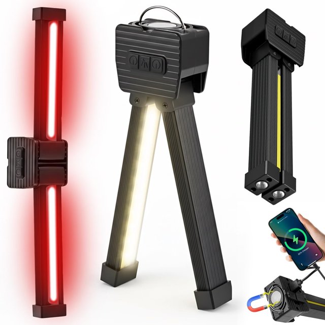 Lámpara portátil magnética recargable LED HOUBALND para gimnasio