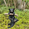 thumbnail image 1 of Hanging Bear Cubs Garden Statue, 1 of 5