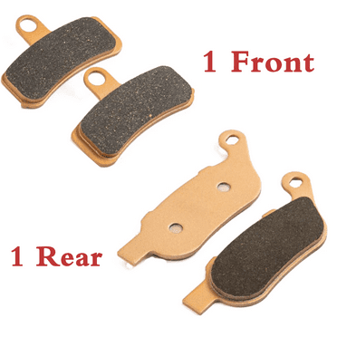 Front Rear Brake Pads for Harley Softail Deluxe Heritage Fatboy Slim 2011-2014 2012 2013