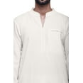 thumbnail image 3 of Atasi mens kurta Cotton Satin ethnic kurta for boys solid wedding Long kurta, 3 of 7