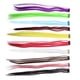 thumbnail image 3 of 10 extensiones de cabello con clip de colores, 22 pulgadas, postizos lisos, postizos de moda para fiestas (color aleatorio), 3 of 3