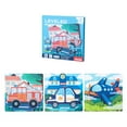thumbnail image 1 of SIYTUAU Magnetic Puzzle Book For Toddlers 3-7 Years Wood Activity Toy 3 In 1 Educational Game With Ocean Animals Theme Advanced Learning Set Model C C, 1 of 2