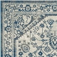 thumbnail image 4 of SAFAVIEH Artisan Kasandra Floral Bordered Area Rug, Silver/Blue, 10' x 14', 4 of 5