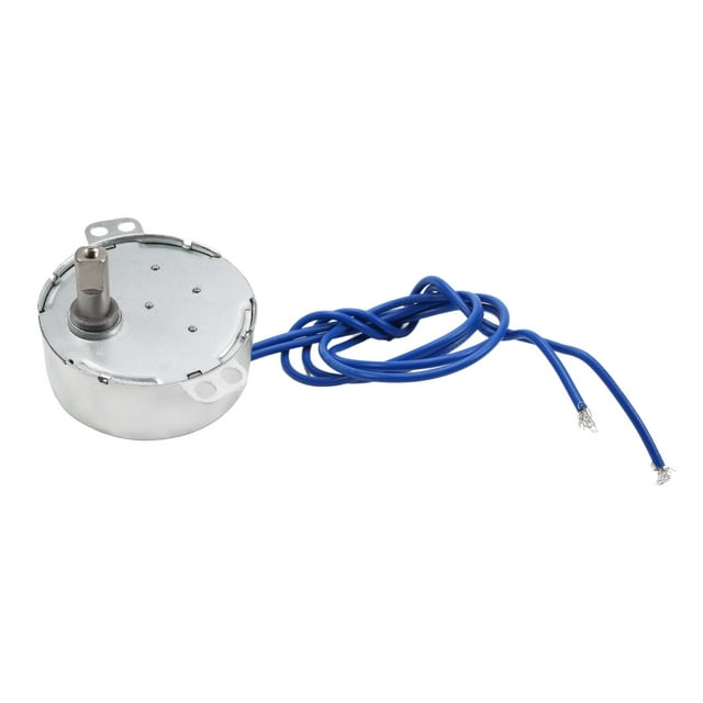 HUGFEGWE Synchronous Motor AC 110V 8-10RPM Turntable Motor CW/CCW Direction 4W TYC-50 Double Flat Tapping Shaft CJB91-113010