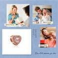 thumbnail image 4 of Rose Gold Sparkling Levelled Heart S925 Charm for Women Moment Charm Bracelet, 4 of 5