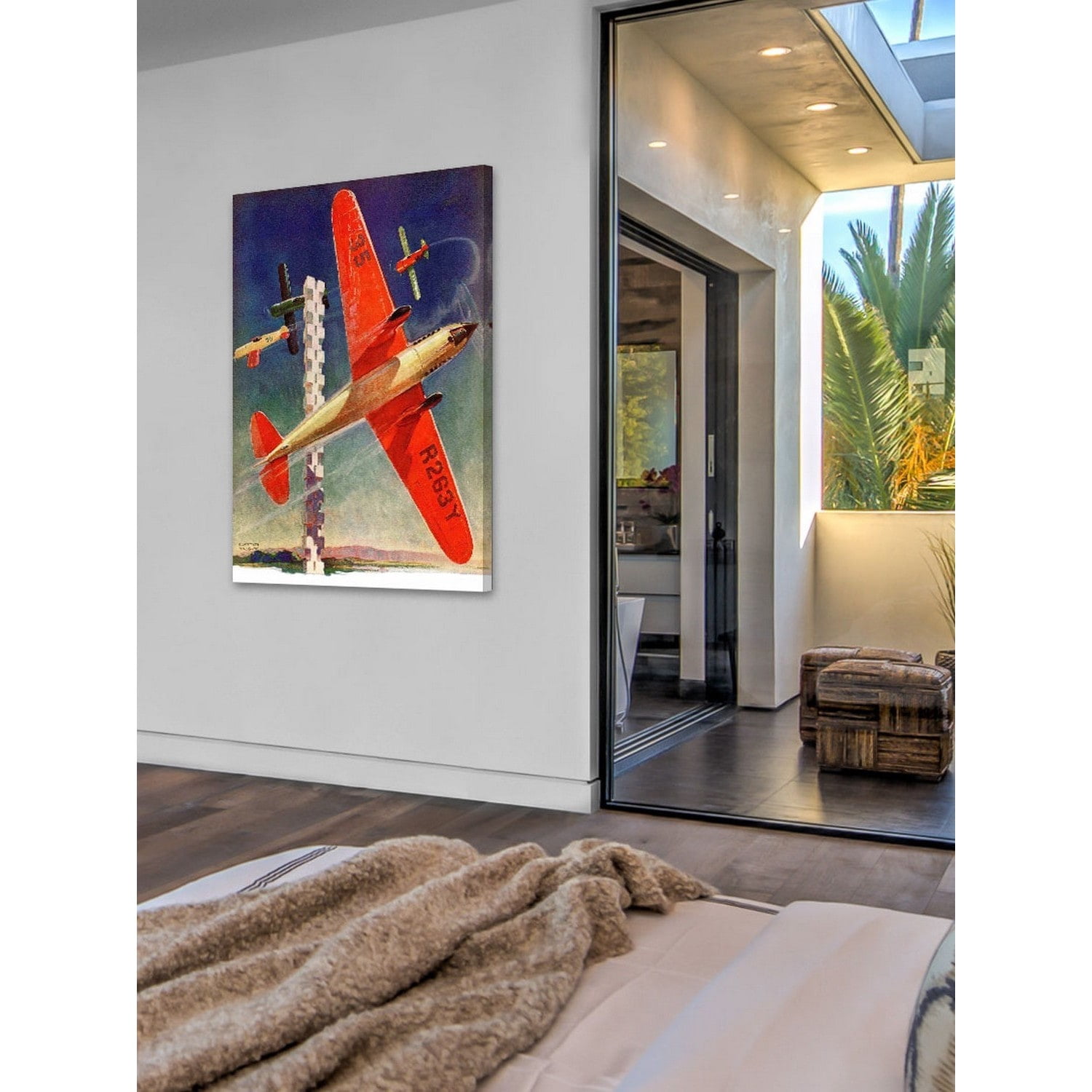 Marmont Hill "Planes OTG" Painting Print on Canvas