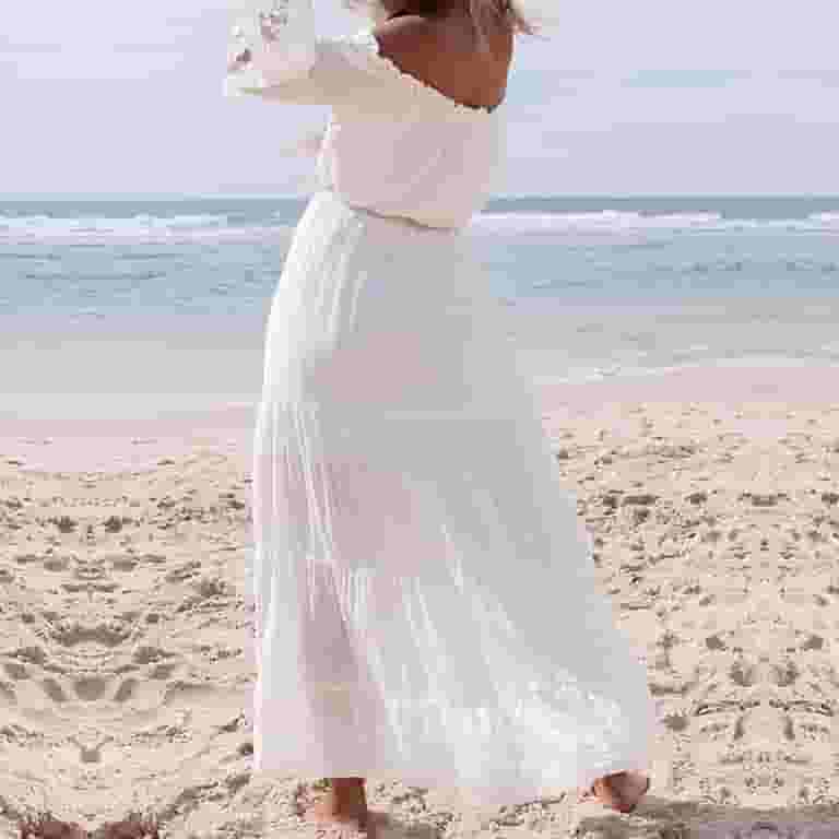 Womens Off Shoulder Dress Strapless Sexy Lace Boho Beach Womens Off Shoulder Dress Strapless Sexy Lace Boho Beach